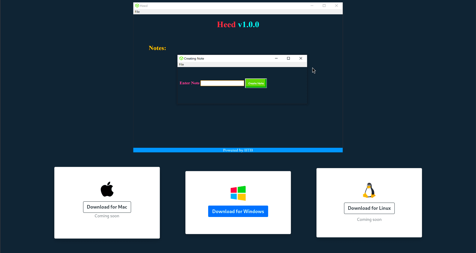 Atom website Screenshot